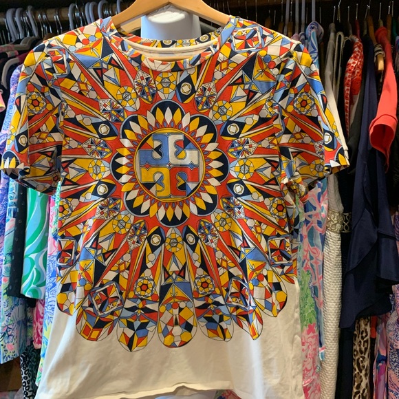 Tory Burch Tops - Tory Burch Logo T-shirt